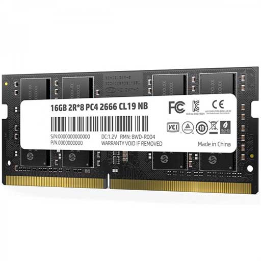 رم لپ تاپ DDR4 PC4 ظرفیت 8 و 16 گیگ
